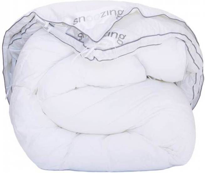 Snoozing Lienz Synthetisch 4 seizoenen Dekbed Tweepersoons 200x200 Cm Wit