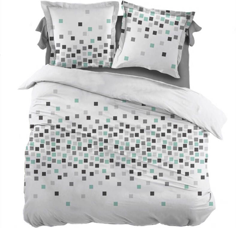 Snoozing Pieter Dekbedovertrek 1 persoons(140x200/220 Cm + 1 Sloop) Katoen Gray
