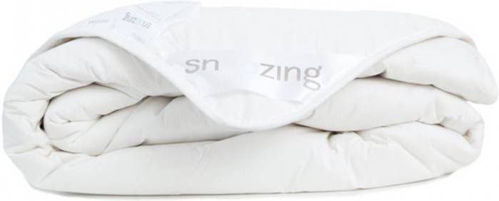 Snoozing Rhodos Katoen Dekbed Lits jumeaux 240x220 Cm Wit