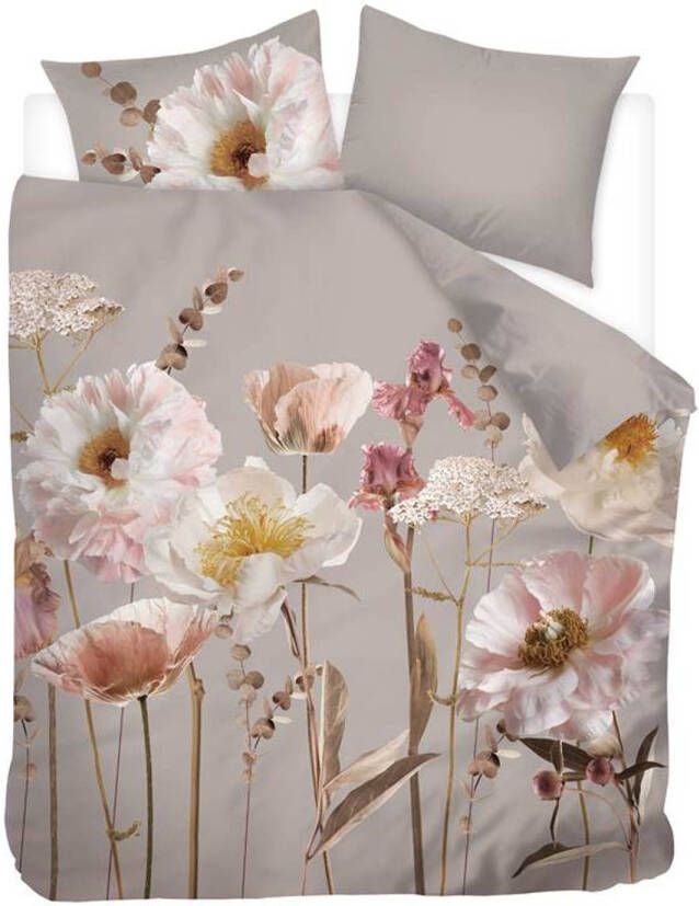 Snoozing Rosanne Flanel Dekbedovertrek Lits jumeaux 240x200/220 Cm Multi Kleur