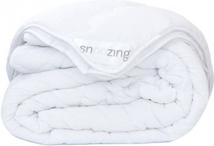 Snoozing Swiss Dreams Synthetisch 4 seizoenen Dekbed Tweepersoons 200x220 Cm Wit