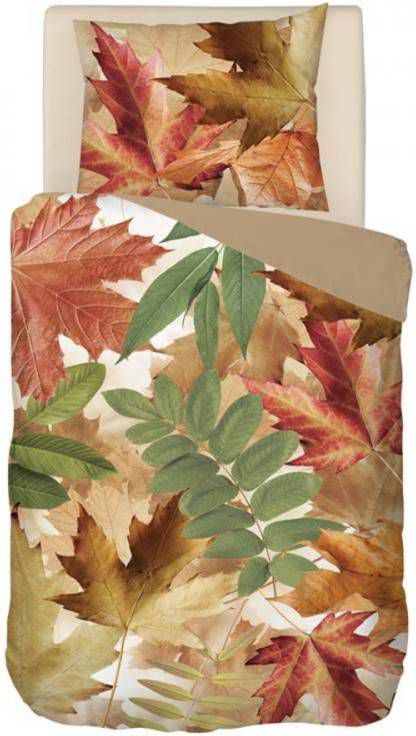 Snoozing Sycamore Dekbedovertrek 1 persoons(140x200/220 Cm + 1 Sloop) Katoen Satijn Multi