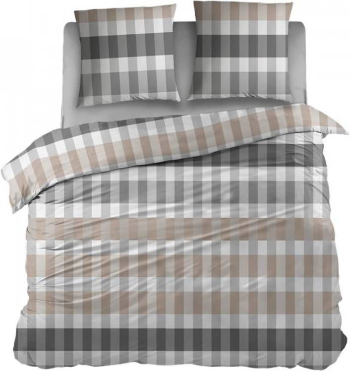 Snoozing Sydney Dekbedovertrek Lits jumeaux(270x200/220 Cm + 2 Slopen) Katoen Satijn Multi