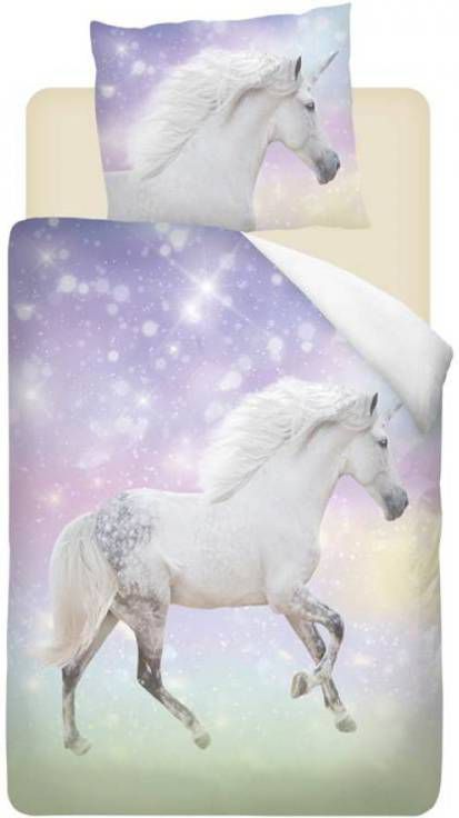 Snoozing Wonderland Dekbedovertrek Eenpersoons 140x200/220 Cm + 1 Kussensloop 60x70 Cm Multi Kleur