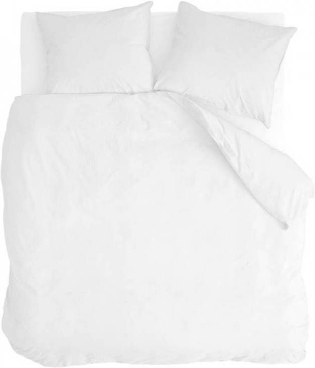 Walra Vintage Cotton Dekbedovertrek Lits-jumeaux (240x200/220 Cm + 2 Slopen) Katoen Wit