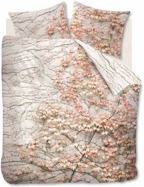 At Home Sound Dekbedovertrek Lits jumeaux(240x200/220 Cm + 2 Slopen) Katoen Natural