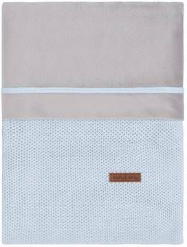 baby's only baby's only dekbedovertrek Class ic poederblauw 100x135 cm