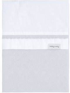 Babys Only Baby's Only Dekbedovertrek Reef Dusty Grey 100 x 135 cm