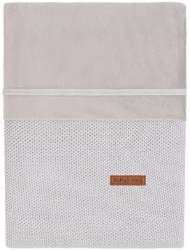 baby's only baby's only dekbedovertrek Class ic zilvergrijs 80x80 cm