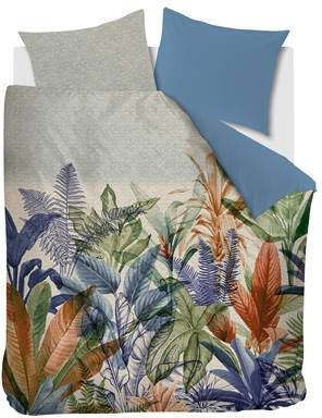 Beddinghouse katoensatijnen dekbedovertrek lits jumeaux(dekbedovertrek 240x220 cm )