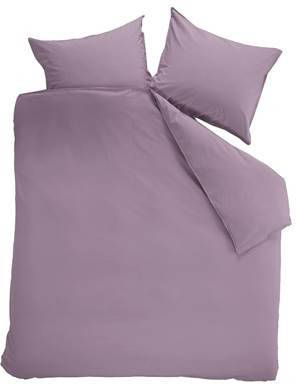 Beddinghouse Organic Basic Dekbedovertrek 200 x 200/220 cm Mauve