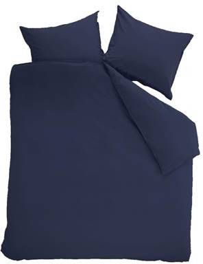 Beddinghouse Organic Basic Dekbedovertrek 200 x 200/220 cm Navy