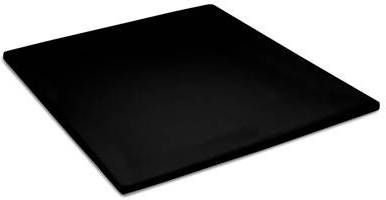 Cinderella Basic Percaline Katoen Topper Hoeslaken 100% Percaline Katoen Lits jumeaux(180x220 Cm) Black