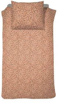 Cinderella Merel Dekbedovertrek Katoen 140x200/220 Cm Terra Rose