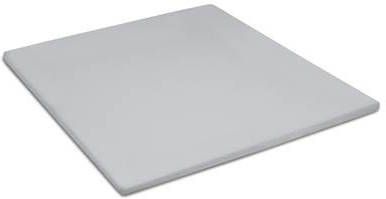 Cinderella Basic Percaline Katoen Topper Hoeslaken 100% Percaline Katoen Lits jumeaux(160x200 Cm) Light Grey