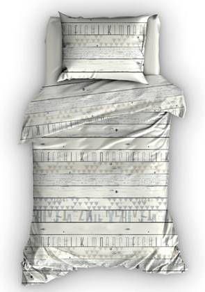 Duimelot Dekbedovertrek Pebbles Grijs 100 x 135 cm