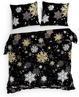 Heckett Lane Dekbedovertrek Flanel Avrem Multi 200x200/220cm