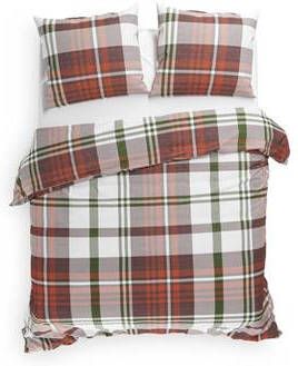 Heckett Lane Dekbedovertrek Flanel Kabil Multi 200x200/220cm