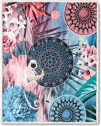 Leen Bakker HIP plaid Zoya multikleur 130x160 cm