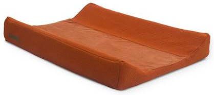 Jollein Aankleedkussenhoes Brick 50x70 cm fluweel roestkleurig