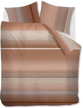Boonman Bedden Kardol Stillness Dekbedovertrek Lits jumeaux(240x200/220 Cm + 2 Slopen) Katoen Satijn Naturel