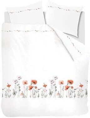 Marjolein Bastin Dekbedovertrek Papaver Rood Lits jumeaux 240x200/220 Cm