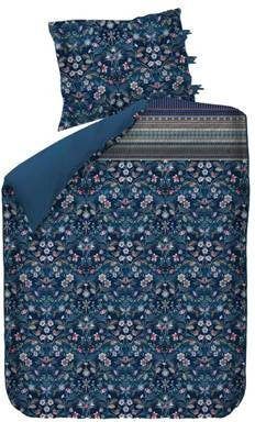Pip Studio Mirrorama Dekbedovertrek 140 x 200/220 cm Donkerblauw