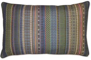 Pip Studio Ribbon Sierkussen 45 x 70 cm Blauw/groen