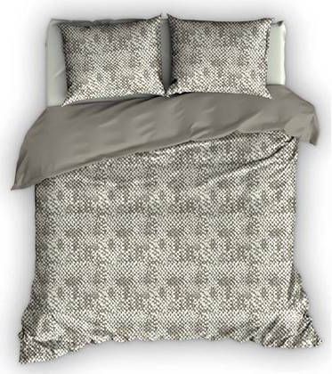 Romanette Harris Dekbedovertrek 100% Katoen 2 persoons(200x200/220 Cm + 2 Slopen) 2 Stuks(60x70 Cm) Groen