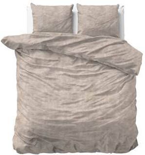 Sleeptime Dekbedovertrek Flanel Warm en Zacht Industriële Look Voor de