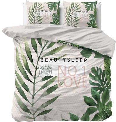 Sleeptime Dekbedovertrek Nataly Fotoprint Met Knoopsluiting, Incl. Kussenslopen Wit Lits jimeaux 240 X 220 Cm + 2 Slopen