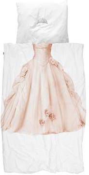 SNURK Princess dekbedovertrek 100% percaline katoen Lits-jumeaux (240x200/220 cm + 2 slopen) Roze