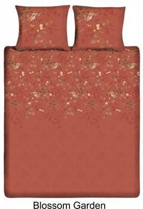 Ten Cate 100% Katoensatijnen Lits jumeaux Dekbedovertrek 240x200/220 Bloesem Spice