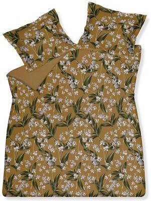 Vandyck Dekbedovertrek FLOATING TWIGS Sandy Gold 140x220 cm