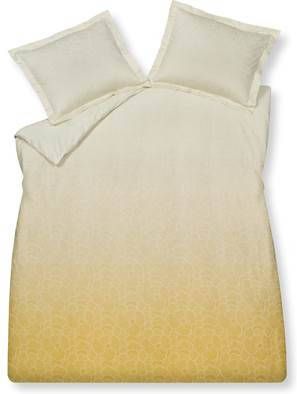 Vandyck Dekbedovertrek LINE FLOWER Beach 200x220 cm(satijnkatoen )