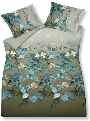 Vandyck River dekbedovertrekset van katoensatijn 200TC inclusief kussenslopen