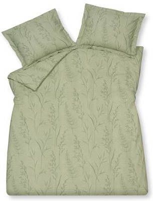 Vandyck Dekbedovertrek TINY LEAVES Smoke Green 200x220 cm(katoen )