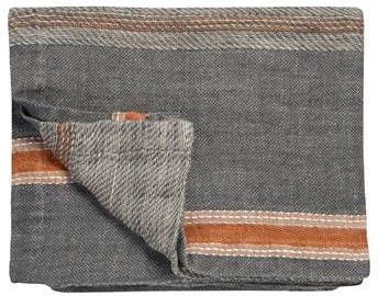 Vandyck PURE 35 plaid/sprei 180x260 cm Grey 011(linnen )