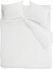 VTwonen Comfy dekbedovertrek 100% gebreide katoen Lits-jumeaux (260x200/220 cm + 2 slopen) White online kopen