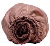 Yumeko hoeslaken katoen tencel™ rose check 90x200x30