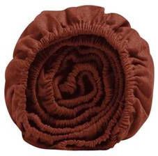 Yumeko hoeslaken velvet flanel red velvet 90x210x30