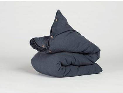 Yumeko kinderdekbedovertrek jersey indigo blue 100x135