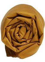 Yumeko kinderlaken percal ochre yellow 120x150