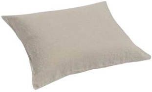 Yumeko kussensloop gewassen linnen natural 50x60