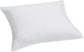 Yumeko kussensloop gewassen linnen pure white 60x70