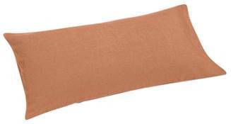 Yumeko kussensloop gewassen linnen terracotta 40x80