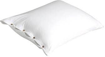 Yumeko kussensloop jersey pure white 60x70