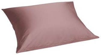 Yumeko kussensloop katoen satijn blush rose 60x70