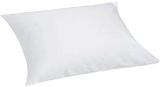 Yumeko kussensloop katoen satijn pure white 60x70