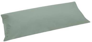 Yumeko kussensloop percal jade green 40x80